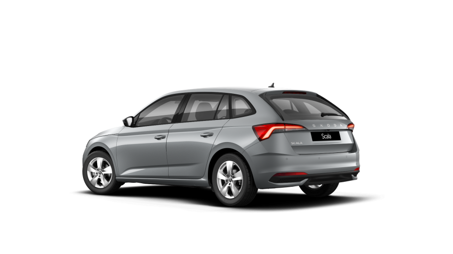 Škoda Scala, 1,5 TSI 110 kW 6° manuální, barva stříbrná