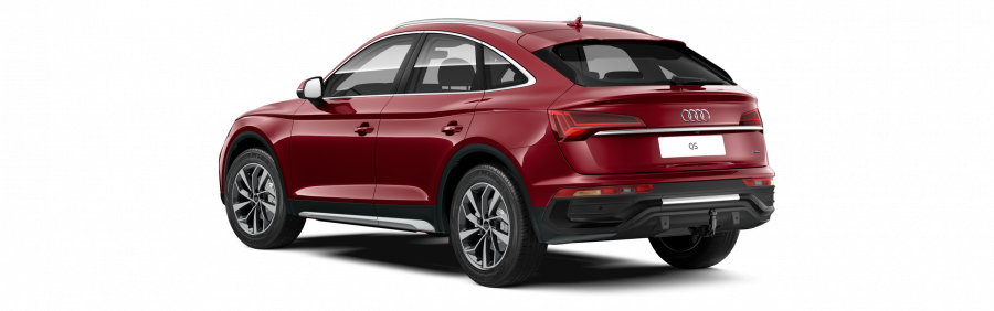 Audi Q5 Sportsback, Q5 SB Advanced 45 TFSI 195kW quattro, barva červená