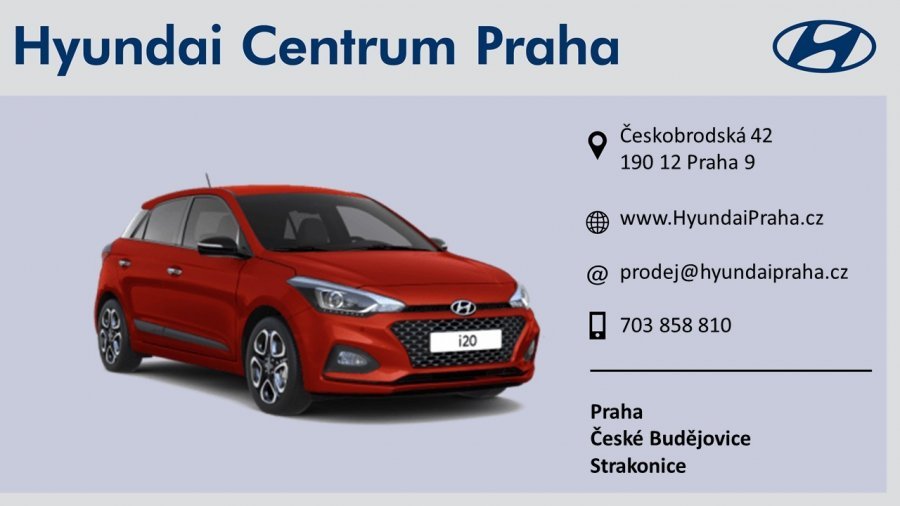 Hyundai i20, 1,25i 55 kW (95 NAT) 5 st. man, barva červená