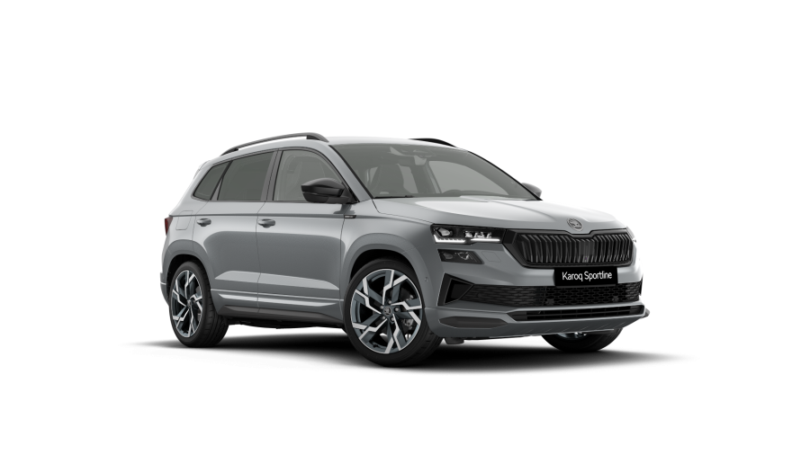 Škoda Karoq, 2,0 TSI 140 kW 7-stup. automat. 4x4, barva stříbrná