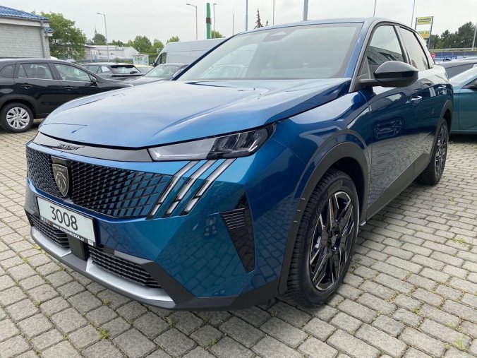 Peugeot 3008, Peugeot 3008 ALLURE Hybrid 145 e-DCS6, barva modrá