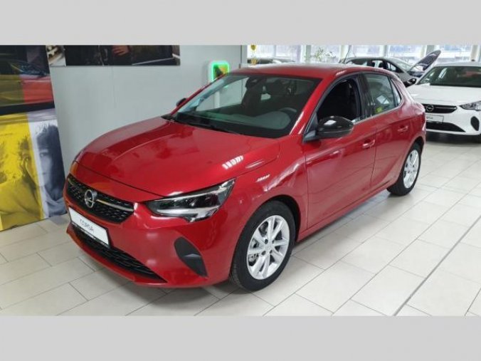 Opel Corsa, Elegance 1.2 Turbo 100k AT8, barva červená