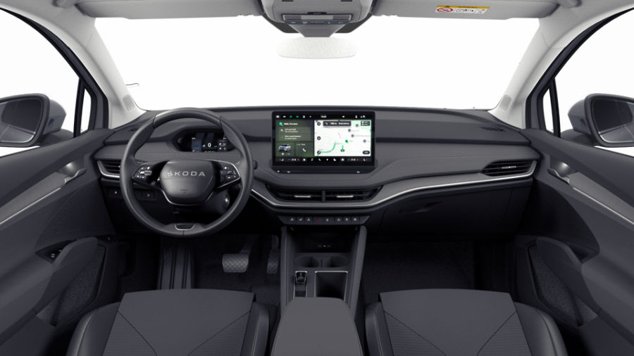 Škoda Enyaq iV, 82 kWh 1° automatická, barva stříbrná
