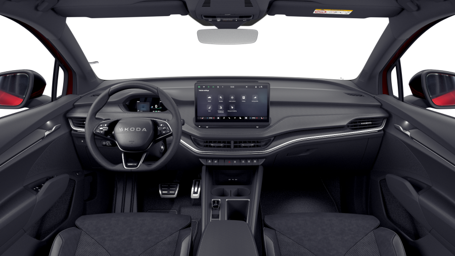 Škoda Elroq, 63 kWh 1° převodovka, barva červená