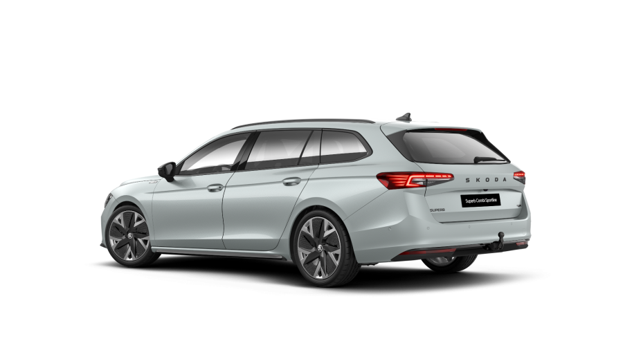 Škoda Superb, 2,0 TDI 142 kW 7-stup. automat. 4x4, barva stříbrná