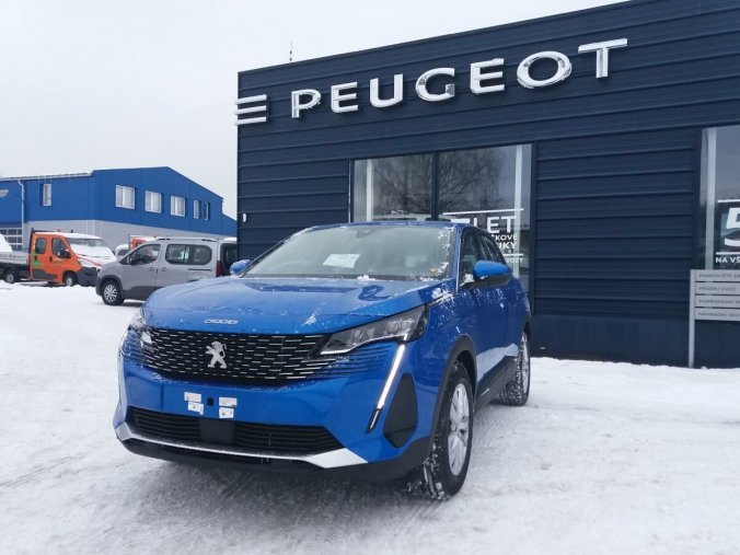 Peugeot 3008, ACTIVE PACK 1.2 PT 130k, barva modrá