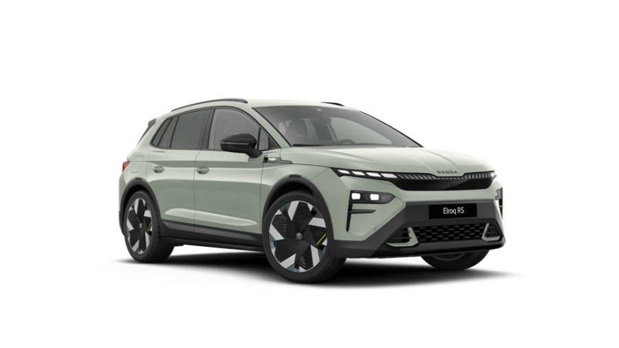 Škoda Elroq, 84 kWh 250,00 kW 1° převodovka 4x4, barva zelená