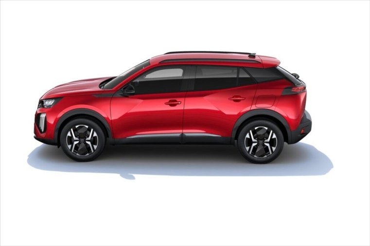 Peugeot 2008, Peugeot 2008 1,2 ALLURE Hybrid 145 e-DCS6, barva červená