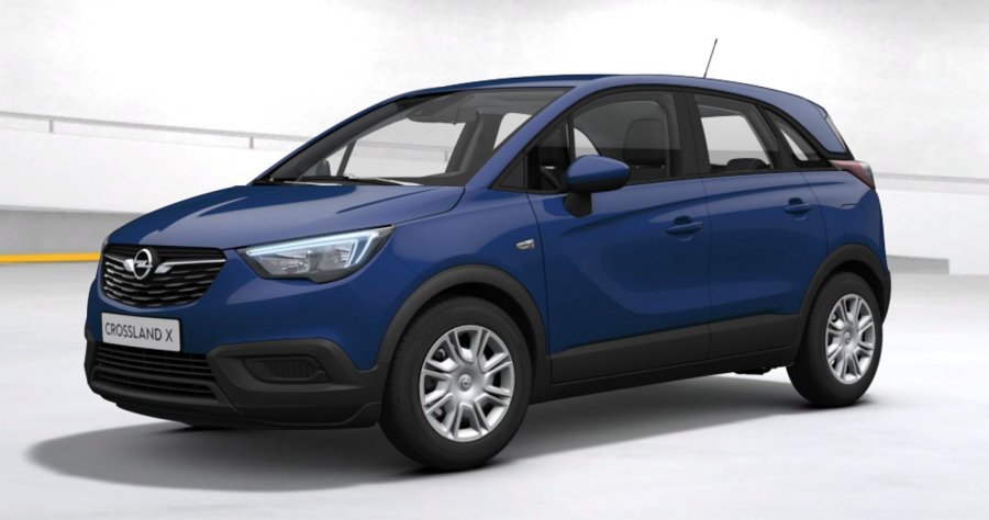 Opel Crossland X, 1.2 60kW MT5 Enjoy, barva modrá