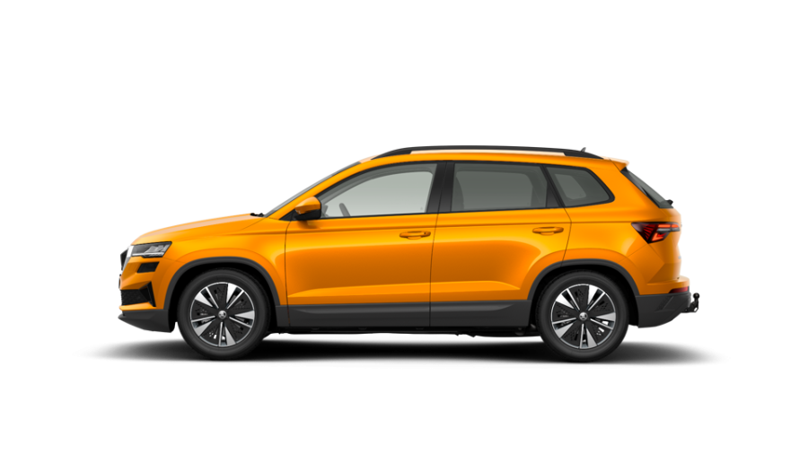 Škoda Karoq, 2,0 TDI 110 kW 7° automatická DSG 4x4, barva oranžová