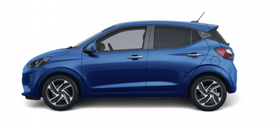 Hyundai i10, 1,0i 49 kW (95 NAT) 5 st. man, barva modrá