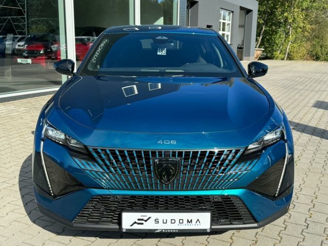 Peugeot 408, Peugeot 408 GT PureTech 130 S&S EAT8, barva modrá