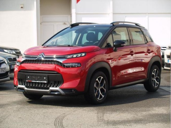 Citroën C3 Aircross, Shine 1,2PT 110, barva červená