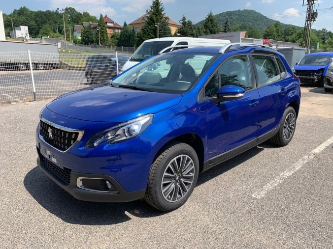 Peugeot 2008, ACTIVE 1.2 PureTech 82 S&S MAN5, barva modrá