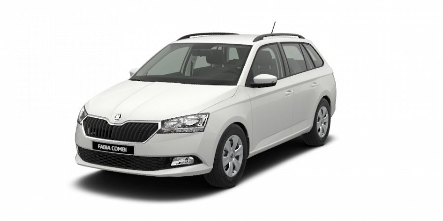 Škoda Fabia, 1,0 MPI 55 kW 5-stup. mech., barva bílá