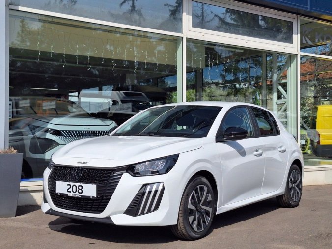 Peugeot 208, Peugeot 208 BUSINESS 1.2 TURBO 100k MAN6, barva bílá