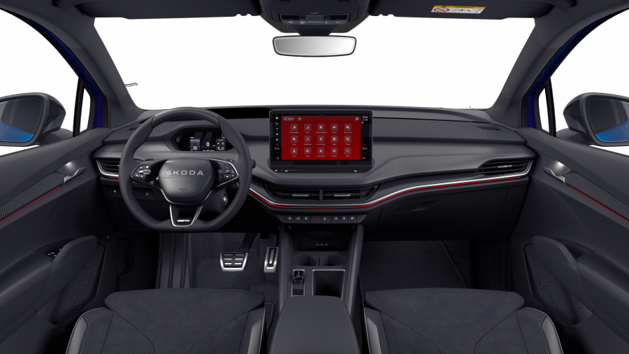 Škoda Enyaq iV, 85x (82 kWh) 220 kW 1° automatická 4x4, barva modrá