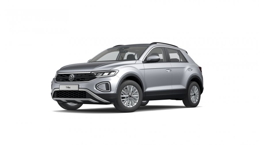 Volkswagen T-Roc, T-Roc Life 1,5 TSI 110 kW 7DSG, barva stříbrná