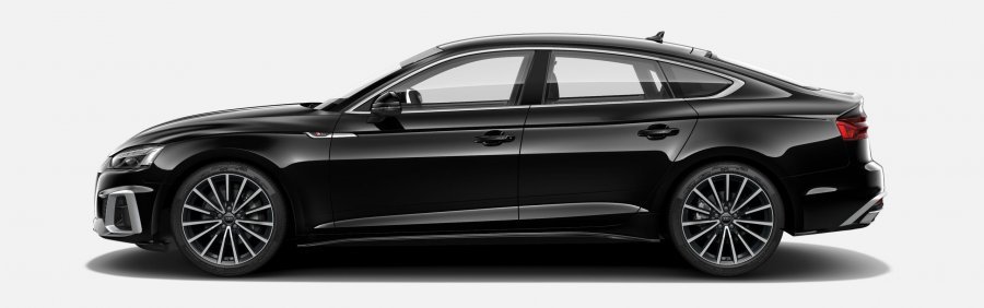 Audi A5, Nové A5 Sportback S line 40 TDI 150 kW q, barva černá