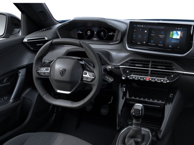 Peugeot 2008, Peugeot 2008 ALLURE, Pack Vision, Manuál, barva modrá