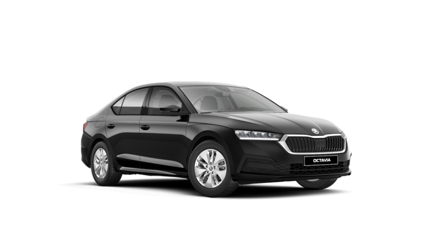 Škoda Octavia, 1,5 TSI 110 kW 6-stup. mech., barva černá