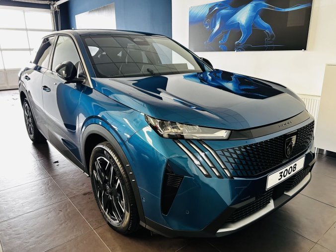 Peugeot 3008, Peugeot 3008 GT Hybrid 136 e-DCS6, barva modrá