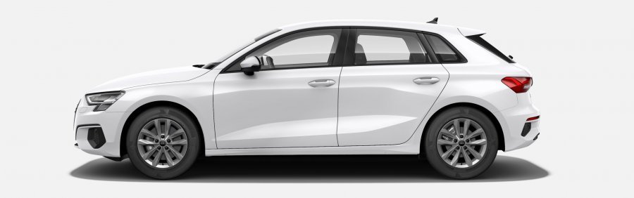 Audi A3, A3 Spb 30 TFSI 81kW, barva bílá