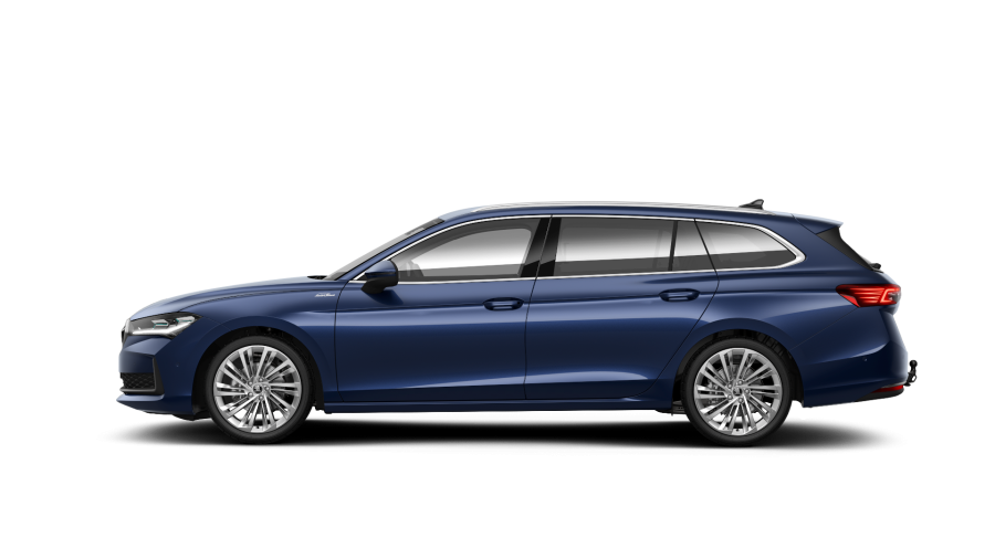 Škoda Superb, 2,0 TDI 110 kW 7-stup. automat., barva modrá