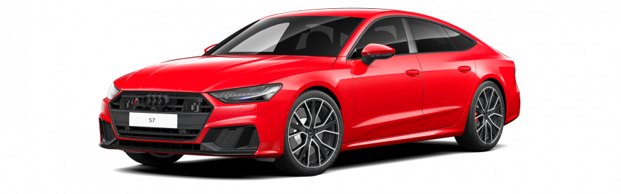 Audi A7, S7 TDI 253 kW quattro, barva červená