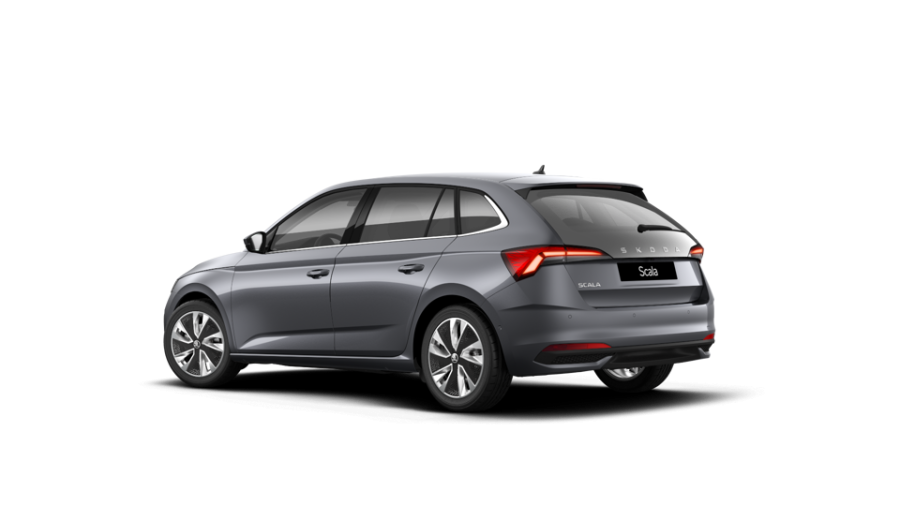 Škoda Scala, 1,0 TSI 85 kW 6-stup. mech., barva šedá