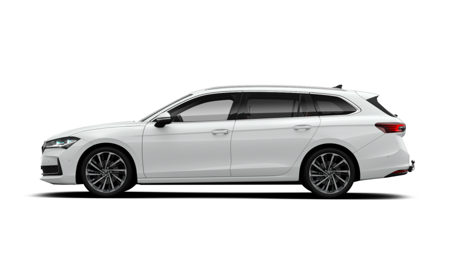 Škoda Superb, 1,5 TSI m-HEV 110 kW 7-stup. automat., barva bílá