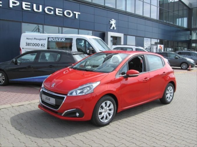 Peugeot 208, 1.2 82k 5P Active S&S MAN5, barva oranžová