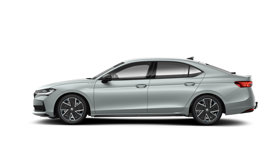 Škoda Superb, 2,0 TDI 142 kW 7-stup. automat. 4x4, barva stříbrná
