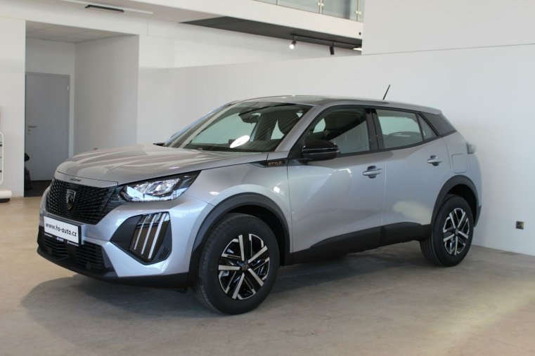 Peugeot 2008, Peugeot 2008 STYLE PureTech 100 S&S MAN6, barva stříbrná