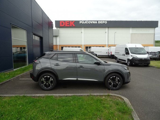 Peugeot 2008, Peugeot 2008 ALLURE Hybrid 145k e-DCS6, barva šedá