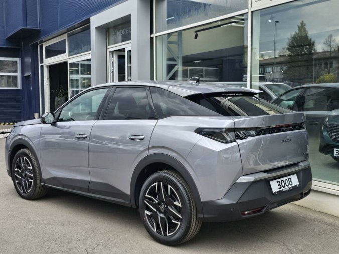 Peugeot 3008, Peugeot 3008 ALLURE Hybrid 145 e-DCS6, barva šedá