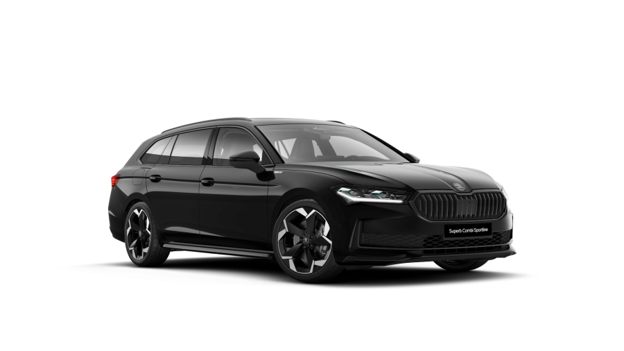 Škoda Superb, 2,0 TSI 195 kW 7° automatická DSG 4x4, barva černá
