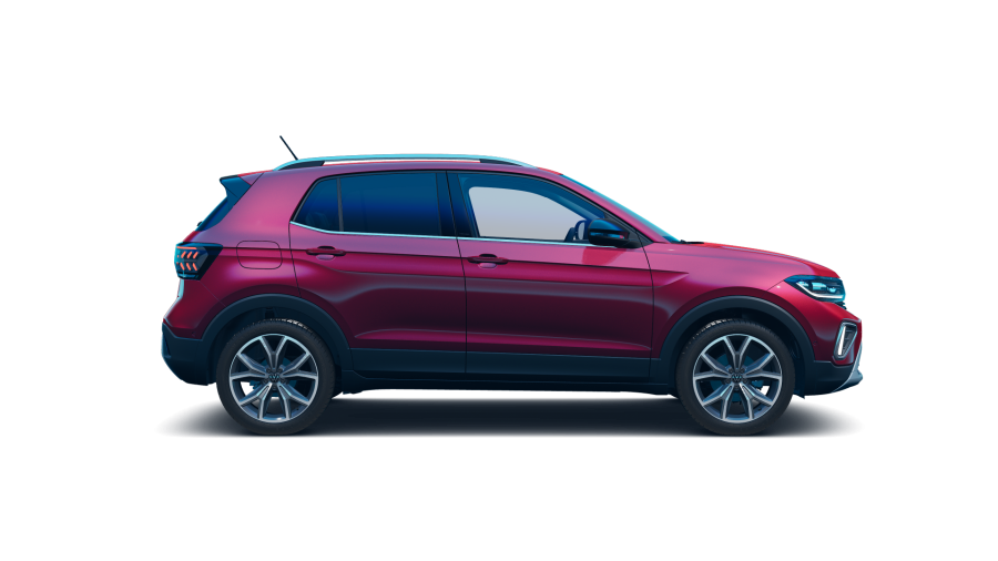 Volkswagen T-Cross, T-Cross Style 1.0 TSI 85 kW 7DSG, barva červená