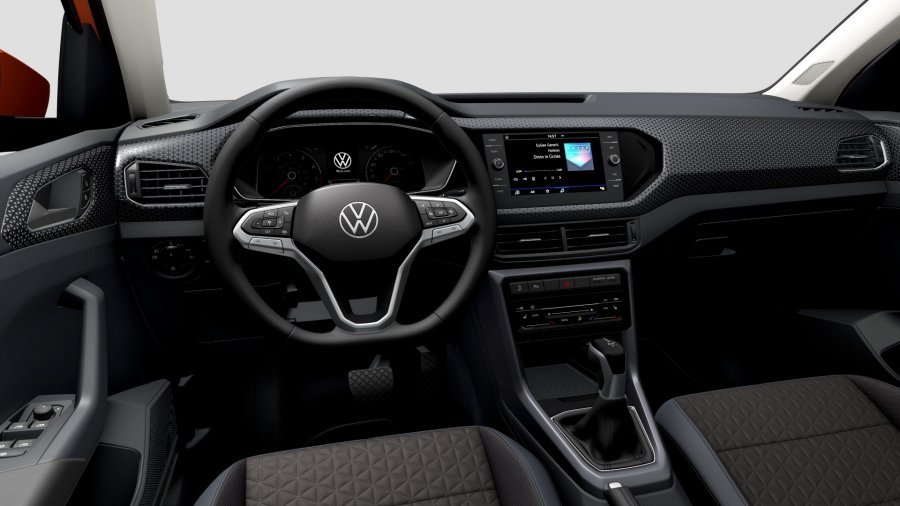 Volkswagen T-Cross, T-Cross Style 1,0 TSI 81 kW 7DSG, barva oranžová