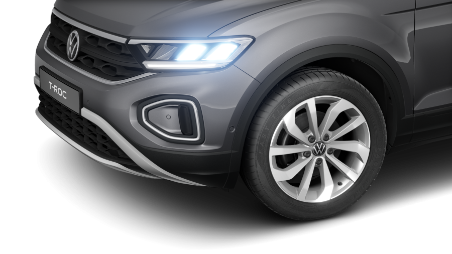 Volkswagen T-Roc, T-Roc Love 1,5 TSI 110 kW 7DSG, barva šedá