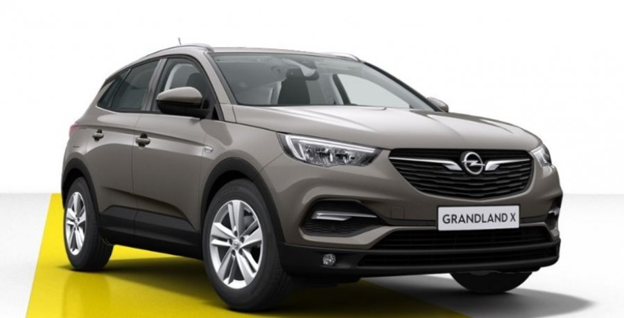 Opel Grandland X, Innovation 1.2 Turbo, barva šedá