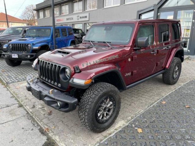 Jeep Wrangler, Unlimited Rubicon 392, barva červená