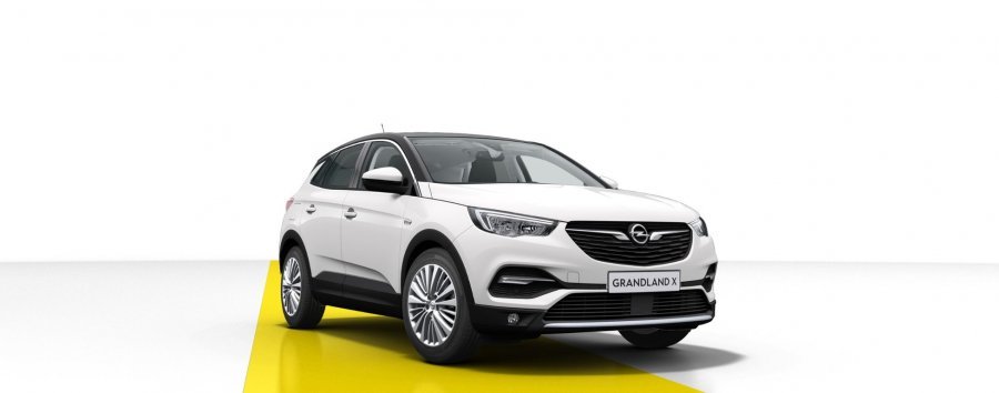Opel Grandland X, Smile 1,2 Turbo AT8 130k, barva bílá
