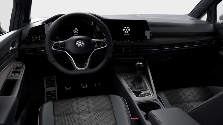 Volkswagen Golf, Golf R-Line 1,5 TSI 6G, barva šedá