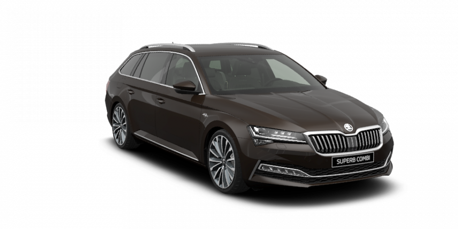 Škoda Superb, 2,0 TDI 110 kW 7-stup. automat., barva hnědá