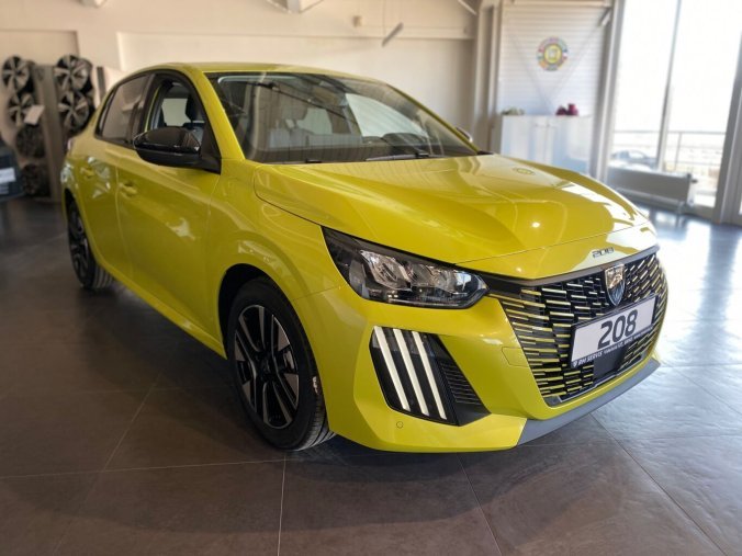 Peugeot 208, Peugeot 208 ALLURE PureTech 100 MAN6 - 2638, barva žlutá