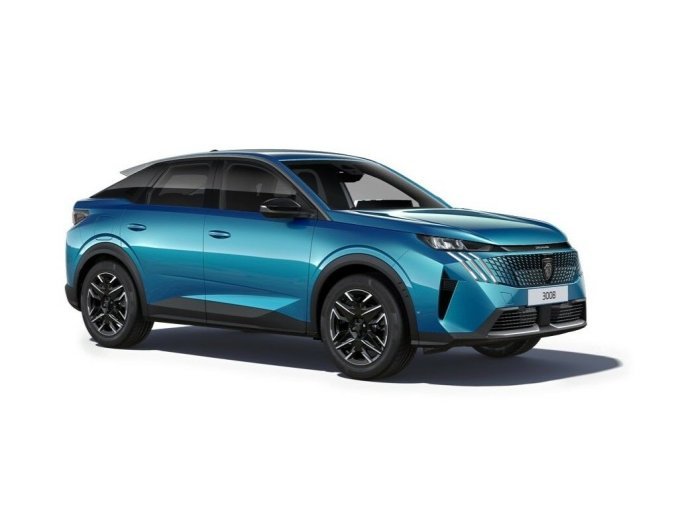 Peugeot 3008, Peugeot 3008 ALLURE Hybrid 145 e-DCS6, barva modrá