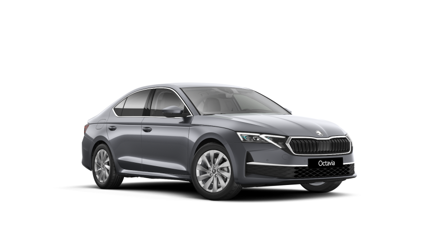 Škoda Octavia, 1,5 TSI m-HEV 110 kW 7° automatická DSG, barva šedá