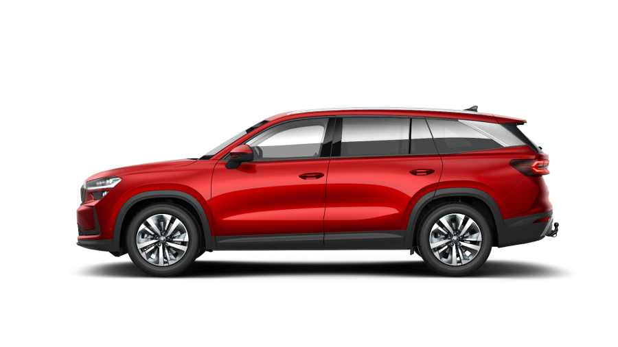 Škoda Kodiaq, 2,0 TDI 142 kW 7° automatická DSG 4x4, barva červená