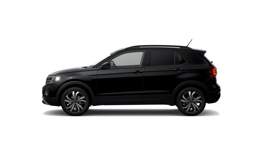 Volkswagen T-Cross, T-Cross Life 1,0 TSI 81 kW 6G, barva černá